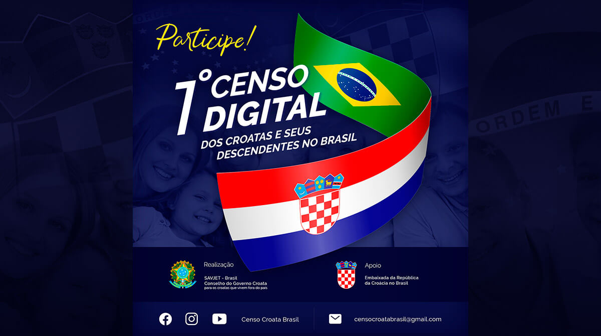 1º Censo Digital Croata no Brasil